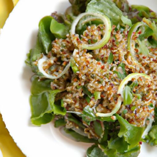 Edamame Quinoa Salad: A Nutritious Twist on Classic Greens