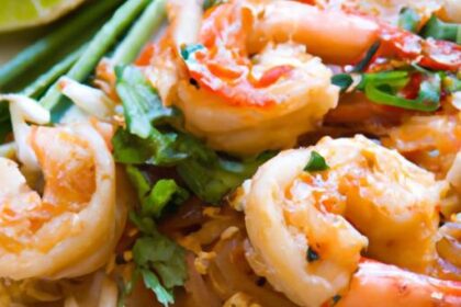 Shrimp Pad Thai: A Flavorful Dive into Thai Street Food Favorites