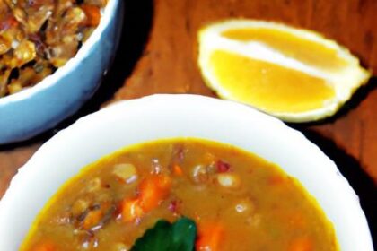 Hearty Vegan Lentil Soup: Nutritious Comfort in a Bowl