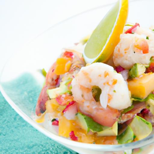 Zesty Shrimp Ceviche: A Refreshing Seafood Delight Recipe