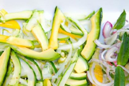Refreshing Avocado and Cucumber Salad: A Crisp Delight
