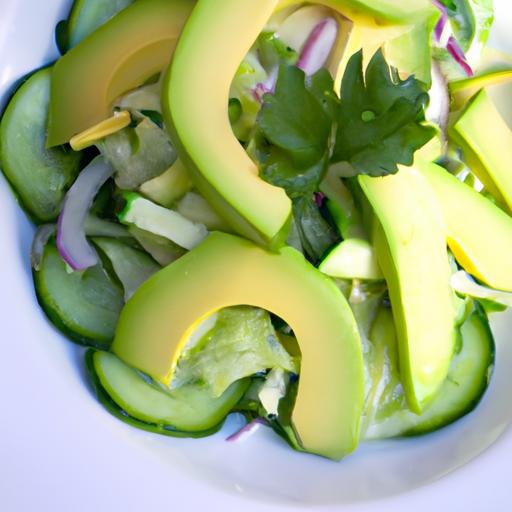 Refreshing Avocado and ‌Cucumber Salad: A Crisp Delight