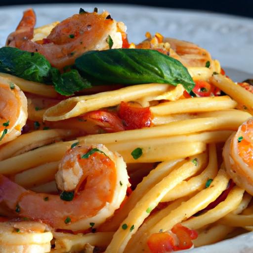 Savor the Flavor: Shrimp and Tomato Pasta Recipe Delight