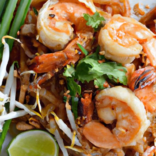 Shrimp Pad ​Thai: A Flavorful ⁢Dive into ‌Thai Street ​Food ‍Favorites