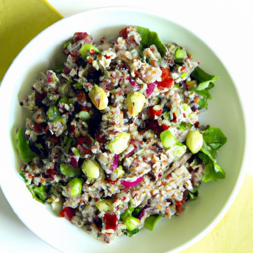 Edamame quinoa Salad: A Nutritious Twist on Classic Greens
