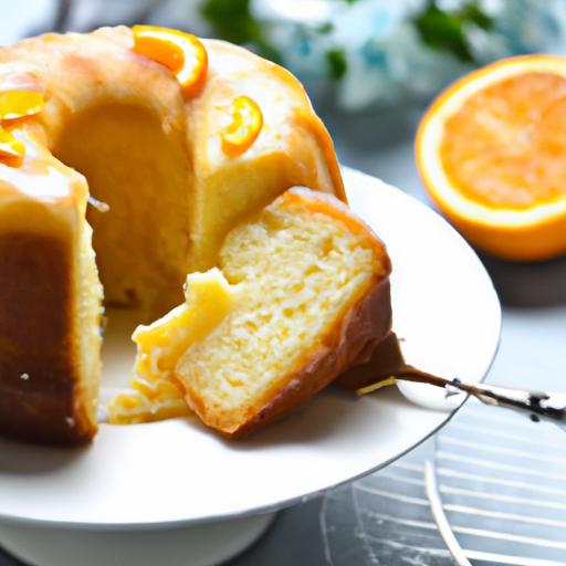 Orange chiffon Cake: Light, fluffy, and Delightfully Citrus