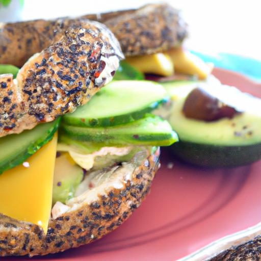 Keto Avocado Bagel Bliss: Low-Carb Delight Recipe