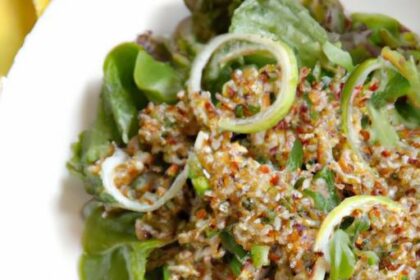 Edamame Quinoa Salad: A Nutritious Twist on Classic Greens