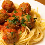 The Timeless Charm of Spaghetti with Savory Meatballs
