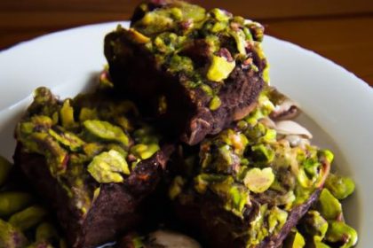 Decadent Cardamom Pistachio Brownies: A Flavorful Twist