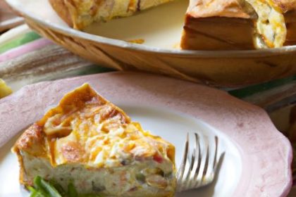 Delicious Crustless Cottage Cheese Quiche: A Healthy Breakfast Twist