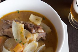 Hearty French Onion Beef Short Rib Soup Recipe to Savor