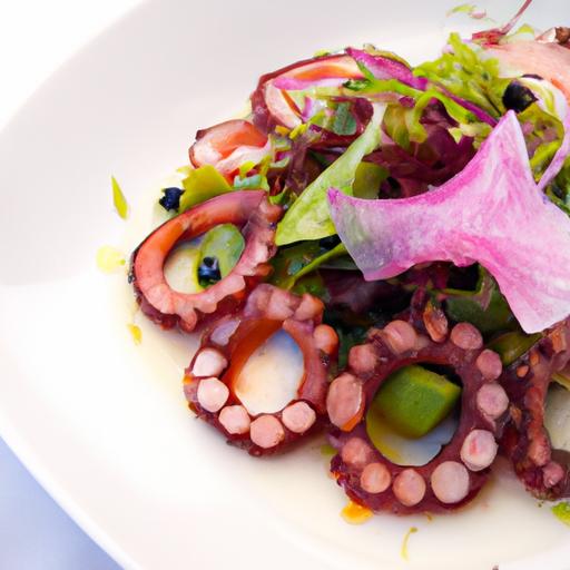 Delicate Octopus Carpaccio: A Taste of Ocean Elegance