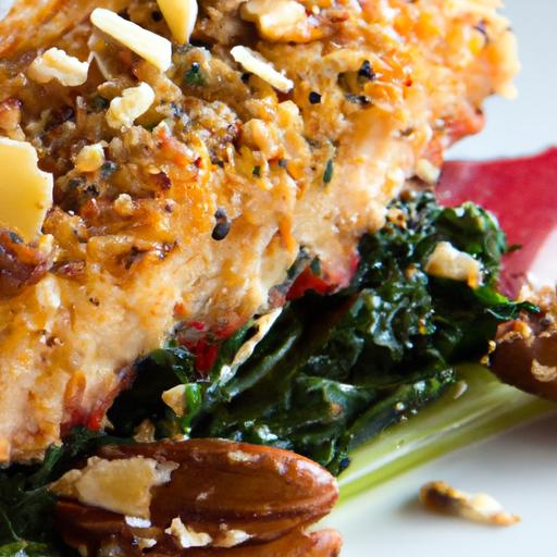 Crunchy Almond Crusted Salmon: A Nutty Twist on ⁢Seafood