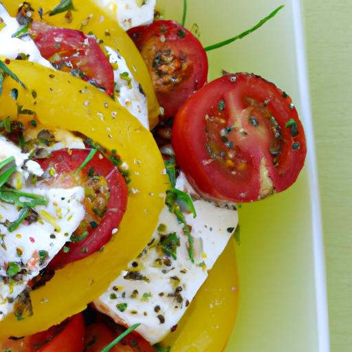 Fresh and Flavorful: Cottage Cheese ‍& tomato Salad Delight