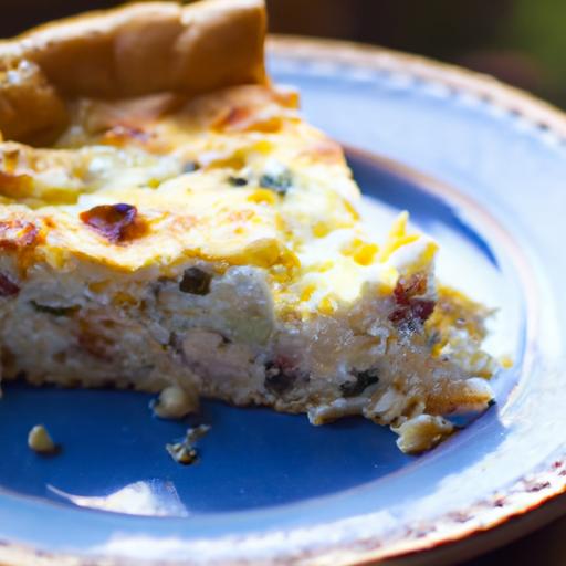 Delicious crustless Cottage Cheese Quiche: A Healthy Breakfast Twist