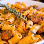 30-Minute One Pot Creamy Cajun Sausage Pasta Recipe