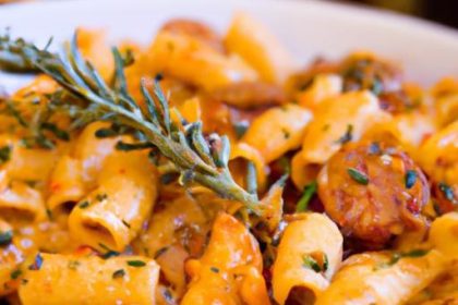 30-Minute One Pot Creamy Cajun Sausage Pasta Recipe