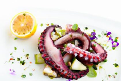 Delicate Octopus Carpaccio: A Taste of Ocean Elegance