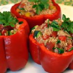 Savory Turkey & Quinoa Stuffed Peppers: Nutritious Delight